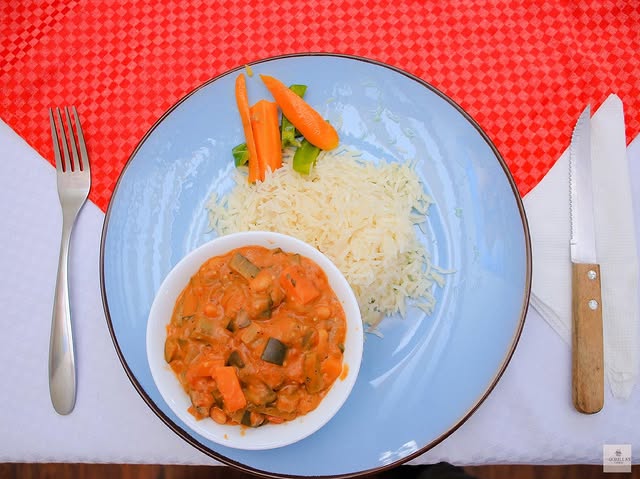 Gourmet forest-inspired cuisine at Four Gorillas Lodge Bwindi