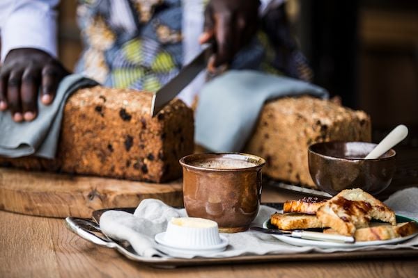 Elevana curated private dining experience at Wilderness Bisate in Volcanoes National Park