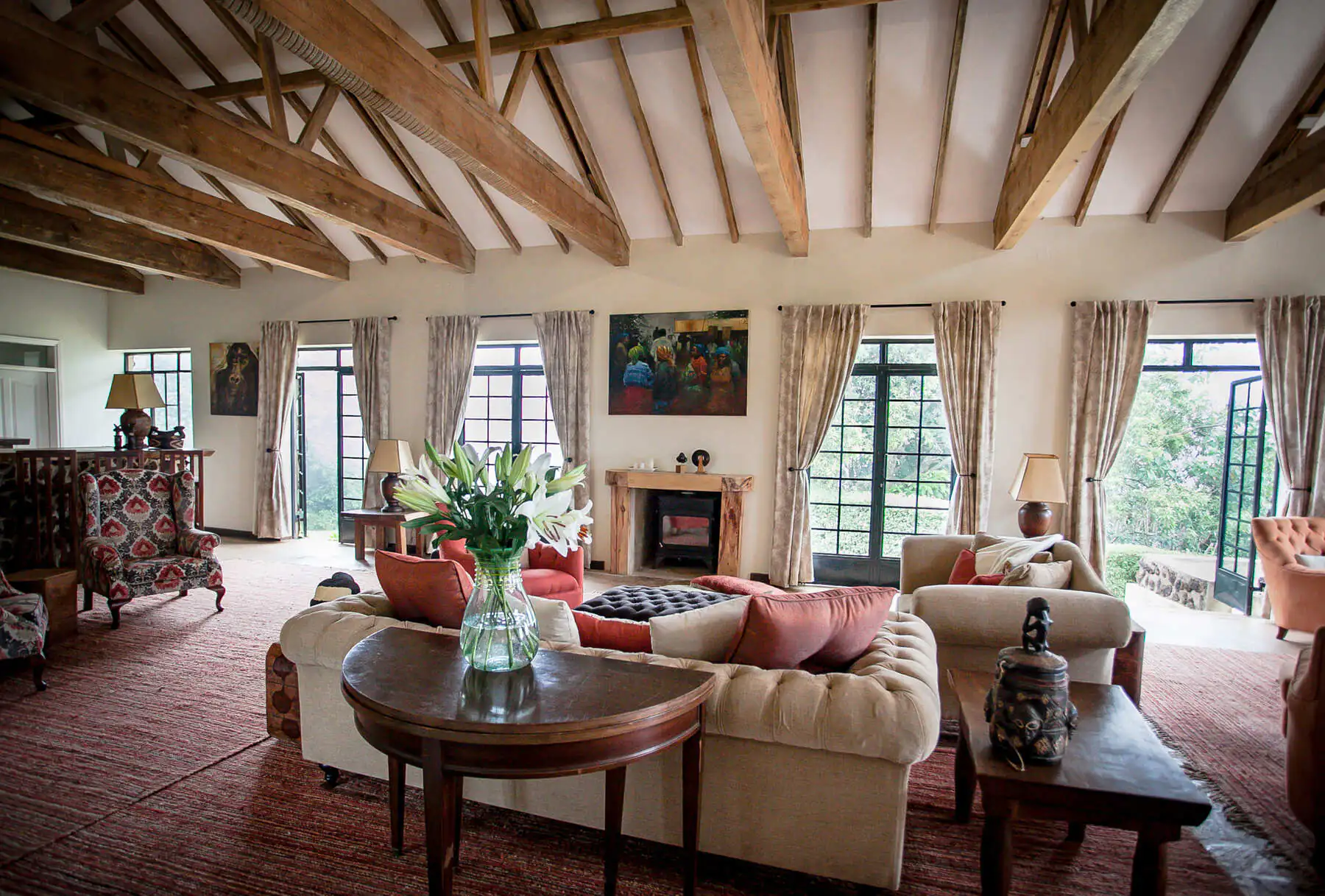 #5 Clouds Mountain Gorilla Lodge – Dramatic Views & High-Altitude Seclusion
