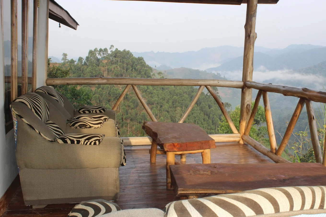 Rushaga Gorilla Havens Lodge Balcony View