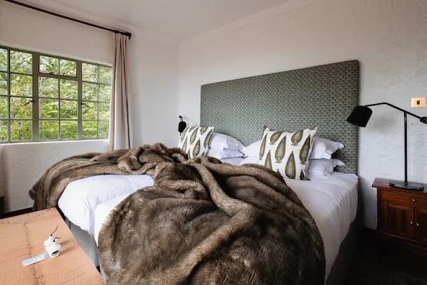 Elegant accommodation and interiors at Sabyinyo Silverback Lodge Rwanda