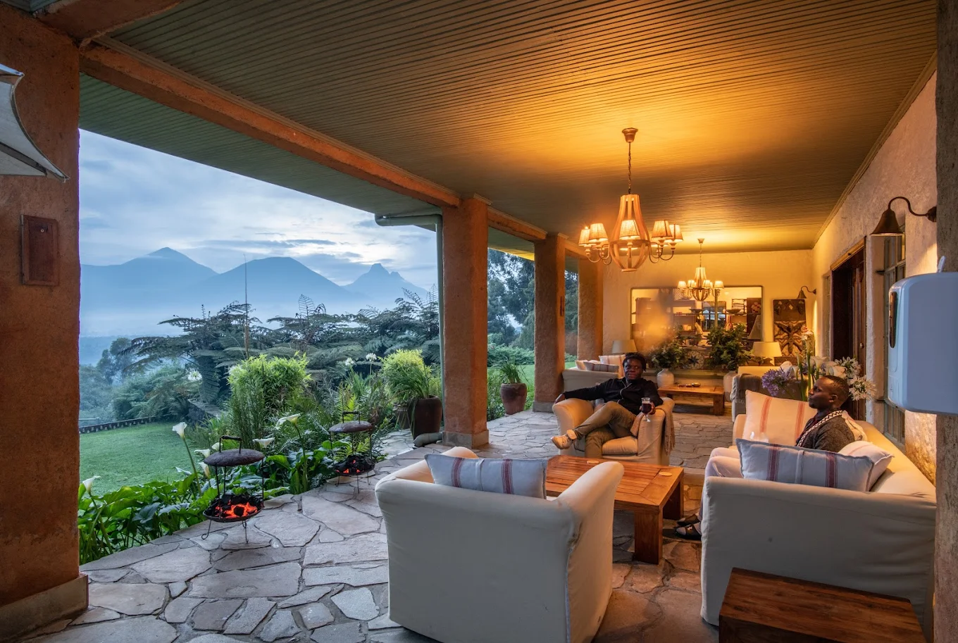 Sabyinyo Silverback Lodge Views