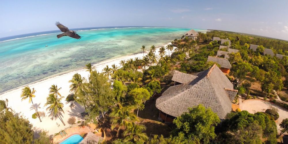 African Safari Honeymoon Packages – Zanzibar Aerial View