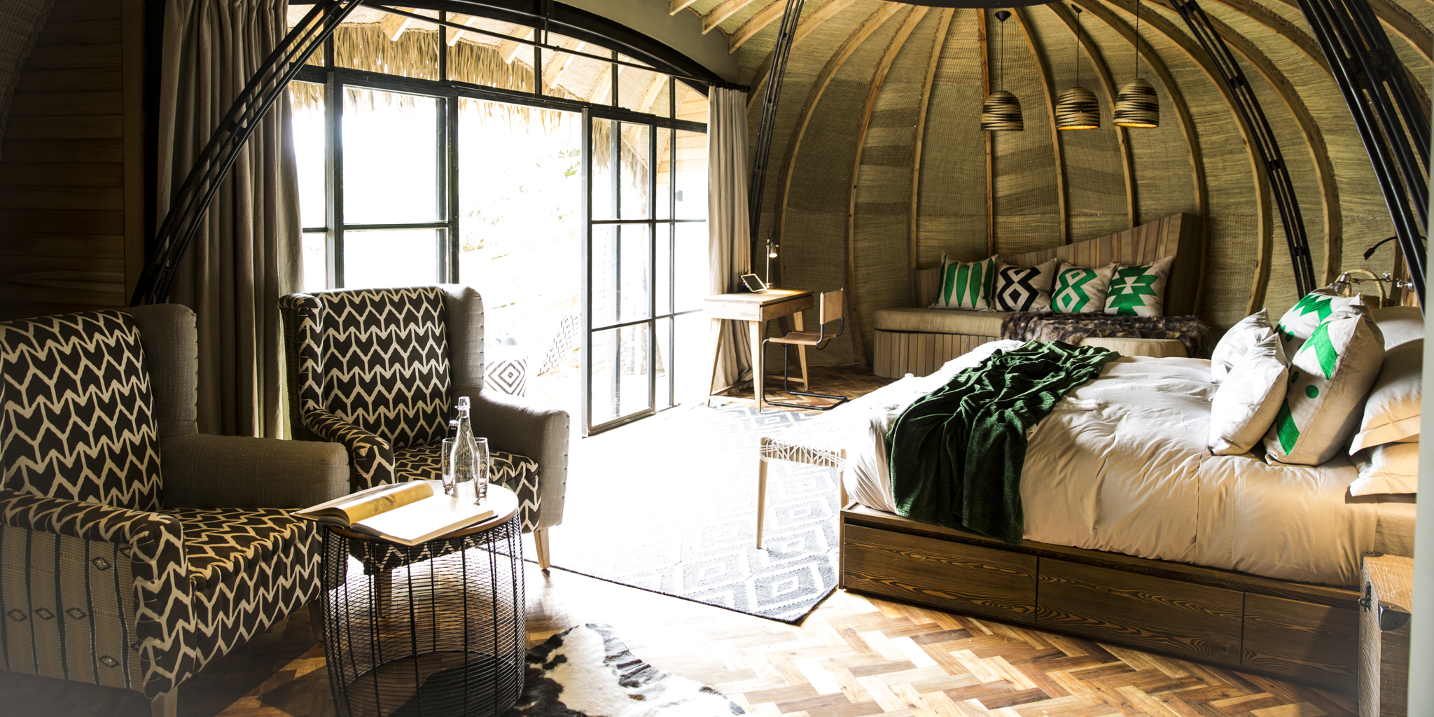 Bisate Lodge is internationally recognized for its award-winning architecture, conservation leadership, and exceptional luxury hospitality. Perched 