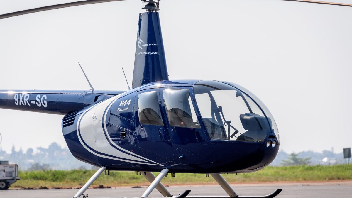 Helicopter Transfers from Kigali to Bwindi