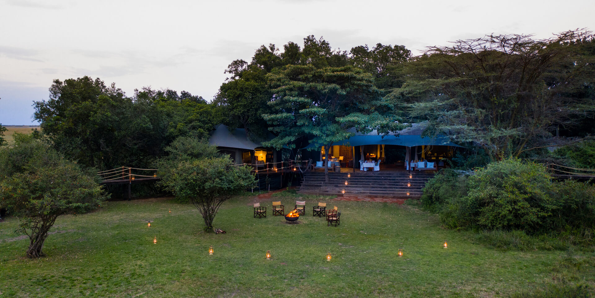 Mara Plains Camp offers one of the most exclusive luxury safari experiences within the Masai Mara ecosystem and is highly respected for its intimate safari atmosphere and exceptional wildlife viewing 