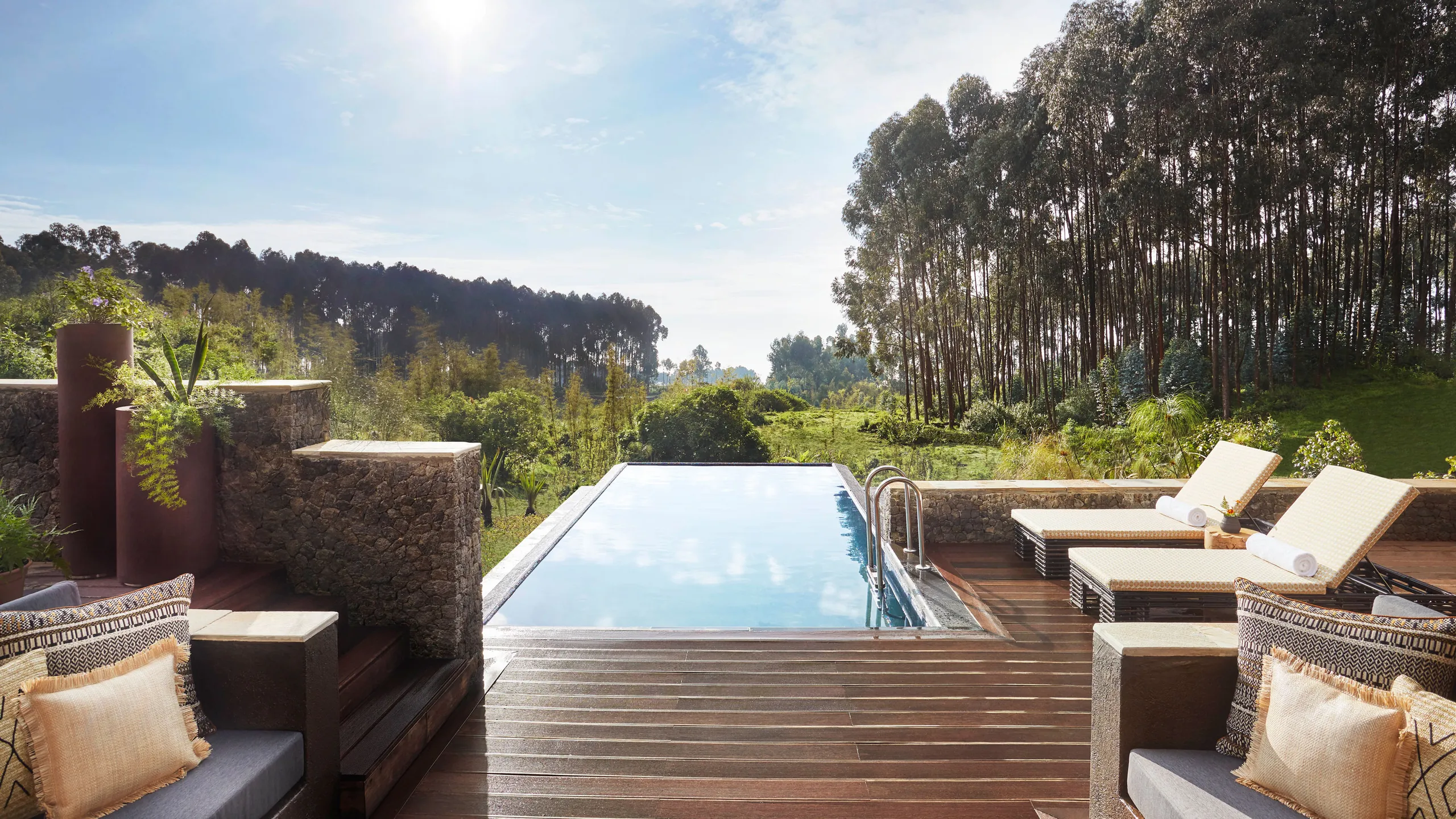 Bisate Lodge is internationally recognized for its award-winning architecture, conservation leadership, and