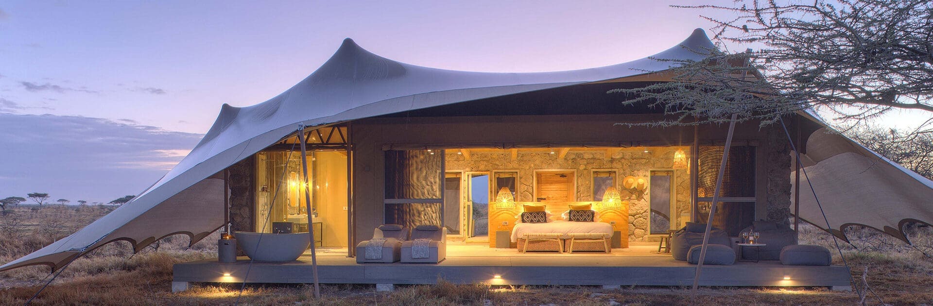 These luxury safari lodges and camps provide exceptional services including private butlers, gourmet dining, spa treatments, wellness experiences, wine collections, infinity pools, luxury suites, helicopter landing access, and personalized safari hospitality designed for ultra-luxury travelers. Travelers also enjoy private guides, personalized game drive