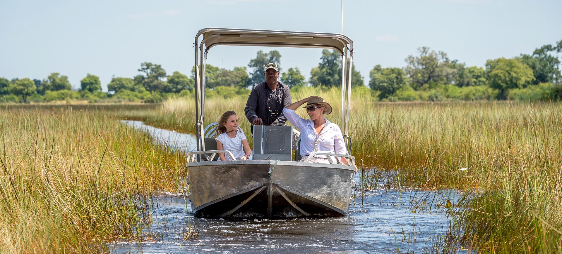 The Okavango Delta is one of the world’s larges
