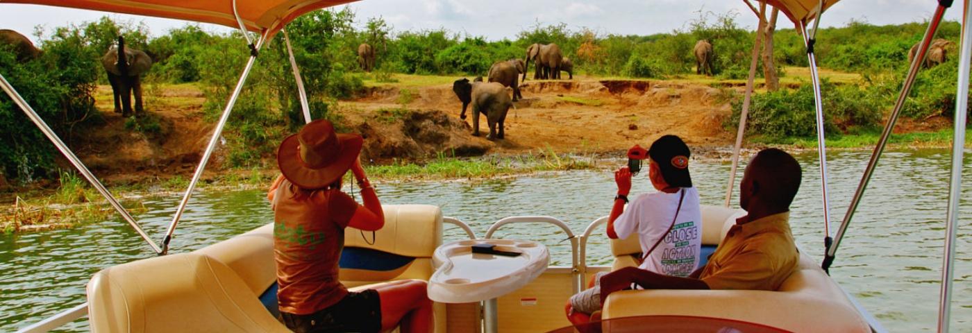 Wildlife Viewing on the Kazinga Channel
