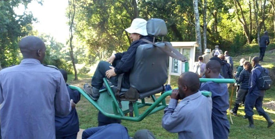 Sedan Seat Stretcher for Gorilla Trekking in Bwindi