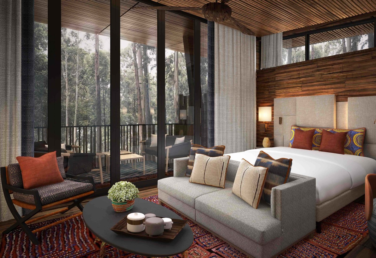 One and Only Gorilla's Nest luxury accommodation Rwanda